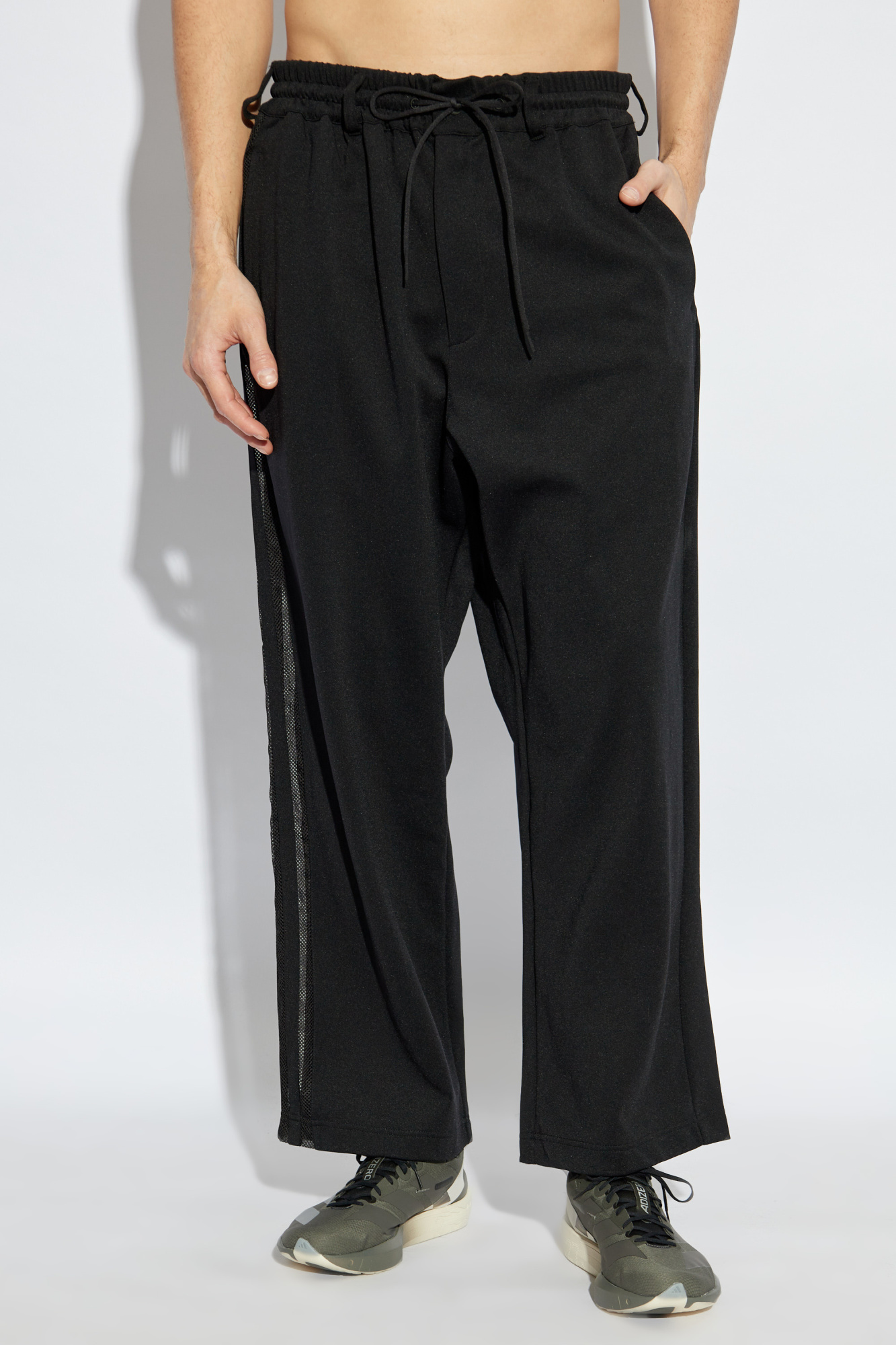 Black Pants with side stripes Y-3 - Vitkac AS